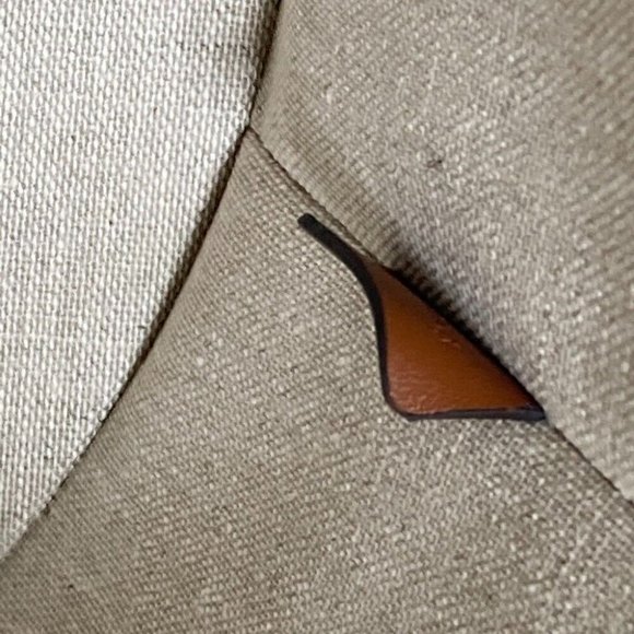 CELINE Bucket 16 (Saize) striped textile 2WAY Shoulder Hand Bag - Picture 15 of 16